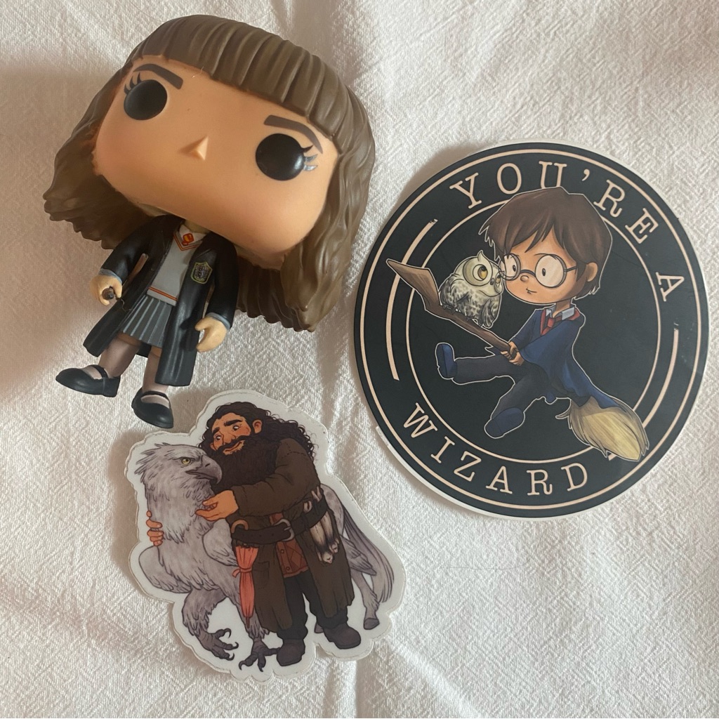 Silver Necklace + Two Hp Stickers Harry Potter Golden Snitch 30" Wizard — image 8 of 8